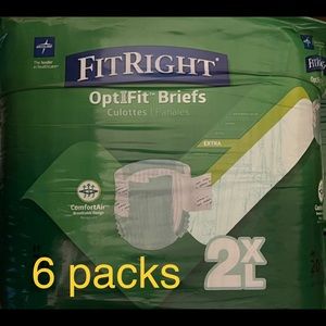 FitRight Briefs size XXL and 2X